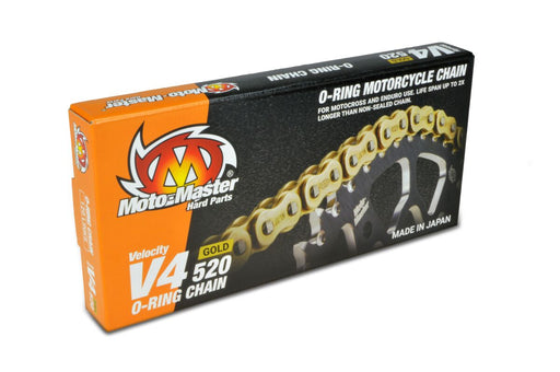 Moto-Master 520 V4 Drive Chain - V4 Series - 120 - Gold