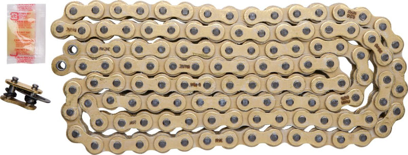 RK MXU Series Drive Chain - 520 - 118 Links - Gold