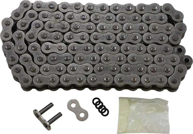 JT Chains Z Series Drive Chain - 530 - 106 Links - Natural