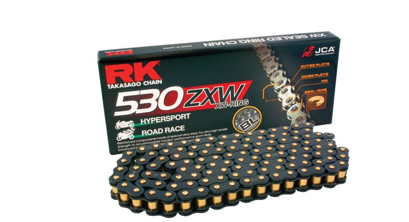 RK ZXW Series Drive Chain - 530 - 110 Links - Black