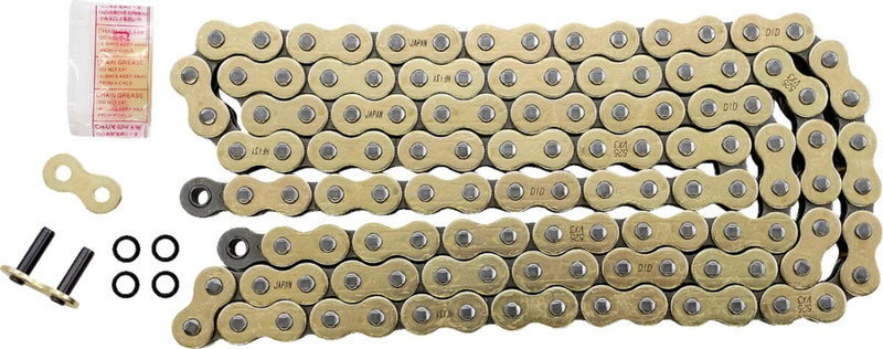 DID VX Series Drive Chain - 525 - 120 Links - Gold