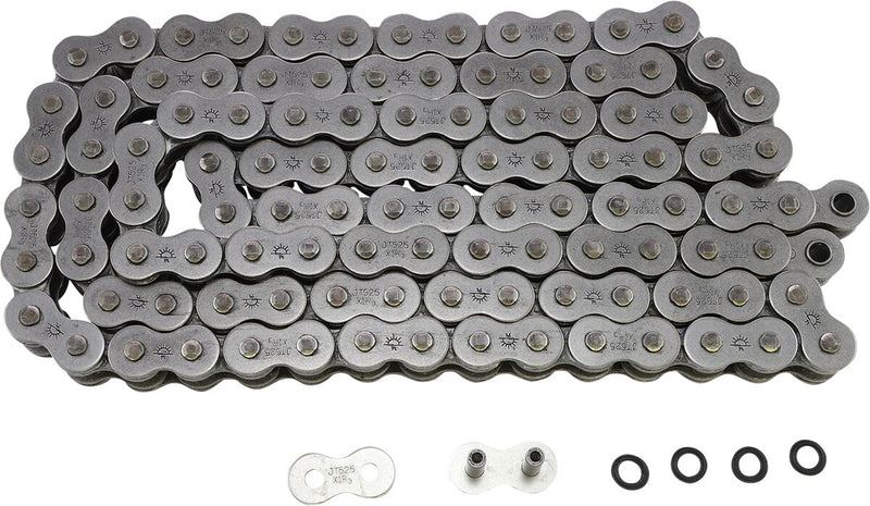 JT Chains X1R3 Series Drive Chain - 525 - 108 Links - Natural,  Raw