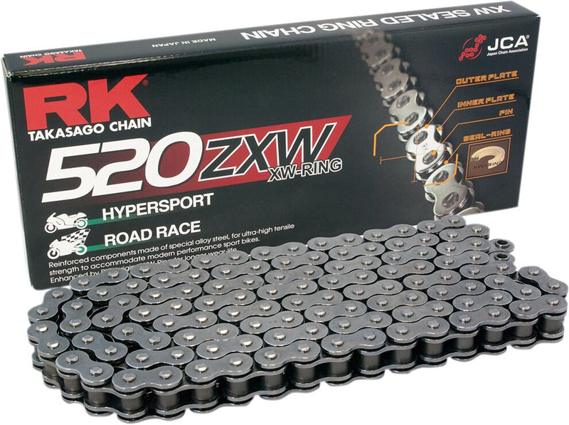 RK ZXW Series Drive Chain - 520 - 130 Links - Silver