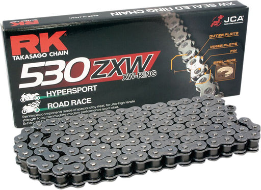 RK ZXW Series Drive Chain - 530 - 120 Links - Silver - 530ZXW-112-CLF