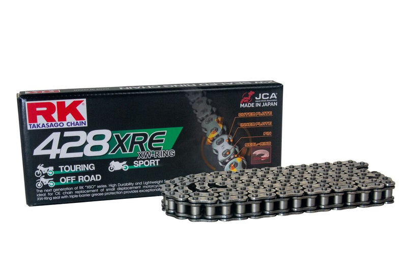 RK XRE Series Drive Chain - 428 - 146 Links - Natural