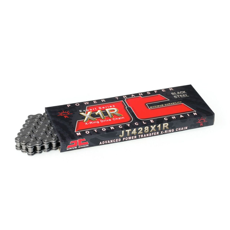 JT Chains X1R Series Drive Chain - 428 - 132 Links - Raw