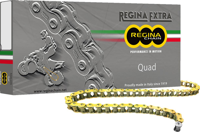 Regina Quad Series Drive Chain - 520 - 104 Links - Gold