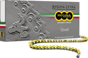 Regina Quad Series Drive Chain - 520 - 116 Links - Gold,  Steel