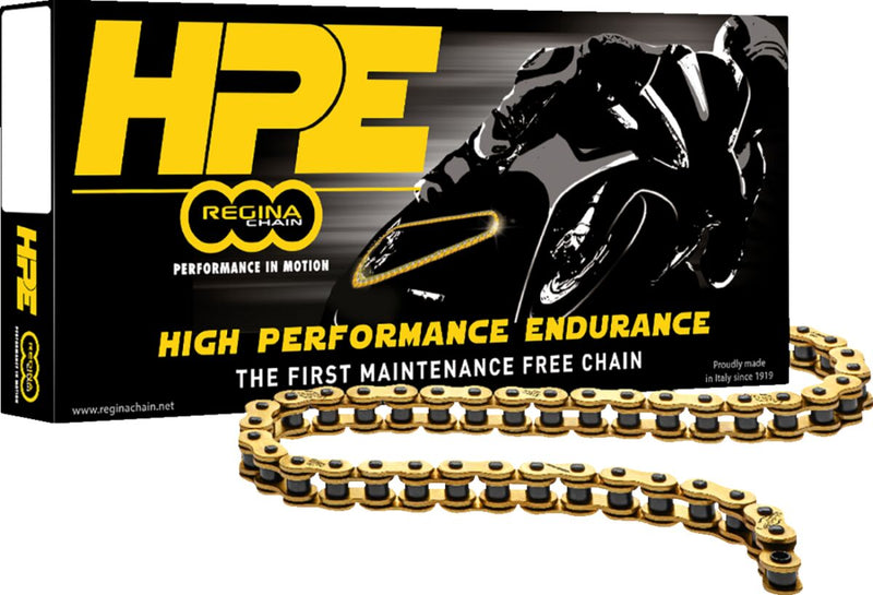 Regina HPE Series Drive Chain - 520 - 112 Links - Gold