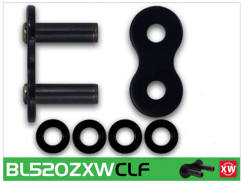RK 520 ZXW Series Connecting Link - Black - BL520ZXW-CLF