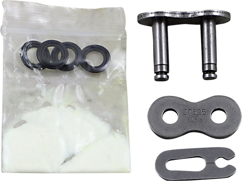 JT Chains 525 X1R3 Series Connecting Link - Black - JTC-L-525X1R3-S