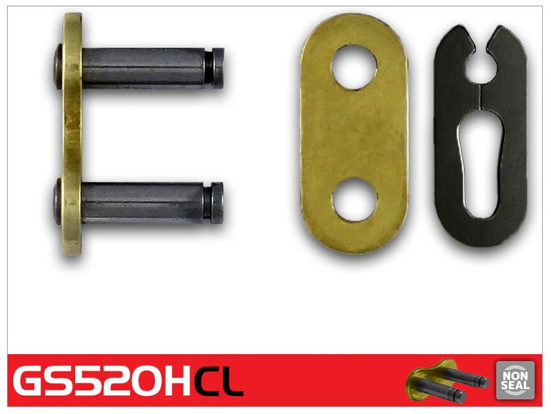RK 520 Connecting Link - Gold - GS520H-CL
