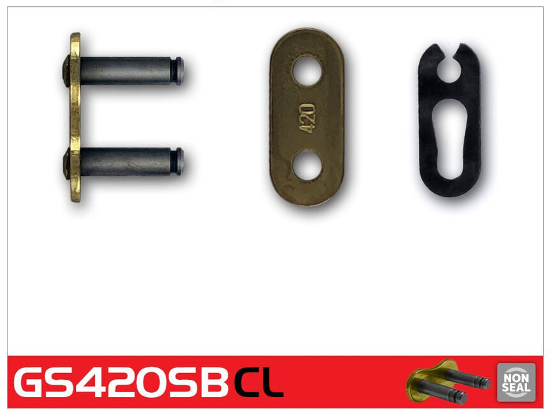 RK 420 Standard Series Connecting Link - Gold - GS420SB-CL