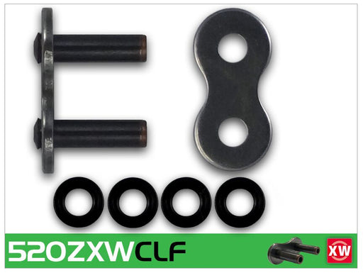 RK 520 ZXW Series Connecting Link - Silver - 520ZXW-CLF