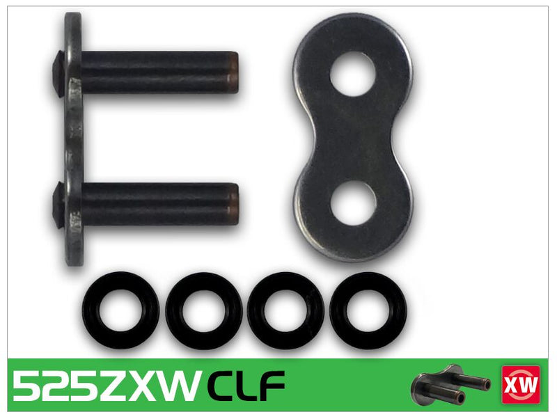 RK 525 ZXW Series Connecting Link - Silver - 525ZXW-CLF