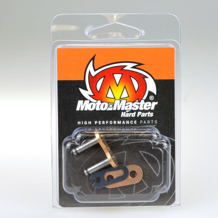 Moto-Master 420 GP Drive Chain Connecting Link - GP Series - Gold,  Steel - Clip