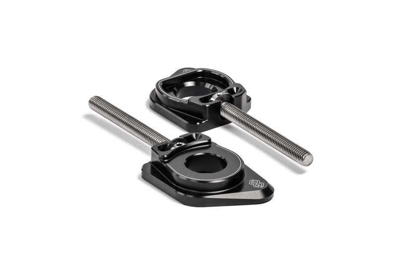 Gilles Tooling Axb Chain Adjuster Axle Blocks - Rear, Black - AXB-B6