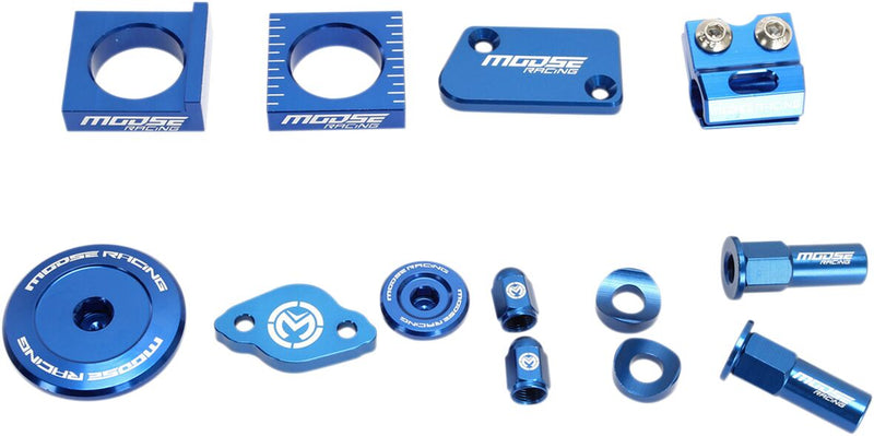 Moose Offroad Hard-parts Bling Pack Kit - Anodised, Blue - M57-4003L