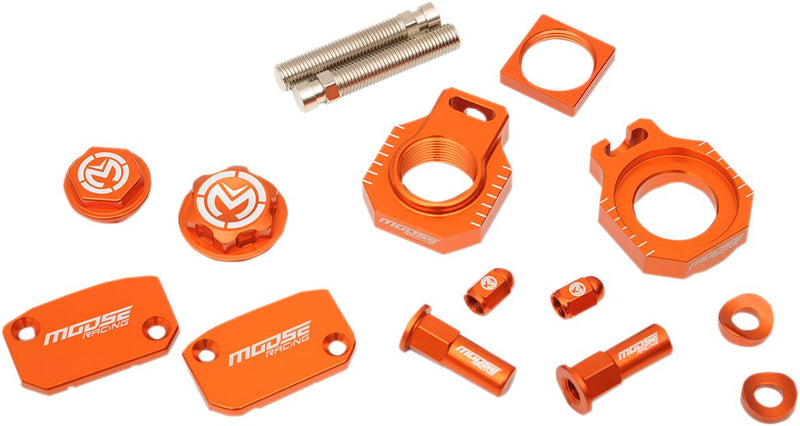 Moose Offroad Hard-parts Bling Pack Kit - Anodised, Orange - M57-5019O