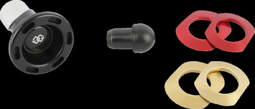 Gilles Tooling Quick Release Axle Protector - Rear, Black - GTA-R-S02