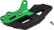 Moose Offroad Hard-parts MR-1 Colored AL Chain Guide - Anodised, Black, Green, Drive Chain - G32-2301BGN