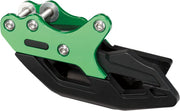 Moose Offroad Hard-parts MR-1 Colored AL Chain Guide - Anodised, Black, Green, Drive Chain - G32-2301BGN