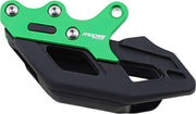 Moose Offroad Hard-parts MR-1 Colored AL Chain Guide - Anodised, Black, Green, Drive Chain - G32-2302BGN