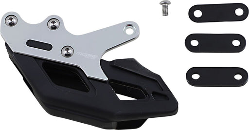 Moose Offroad Hard-parts MR-1 Colored AL Chain Guide - Anodised, Black, Silver, Drive Chain - G32-3301 BS