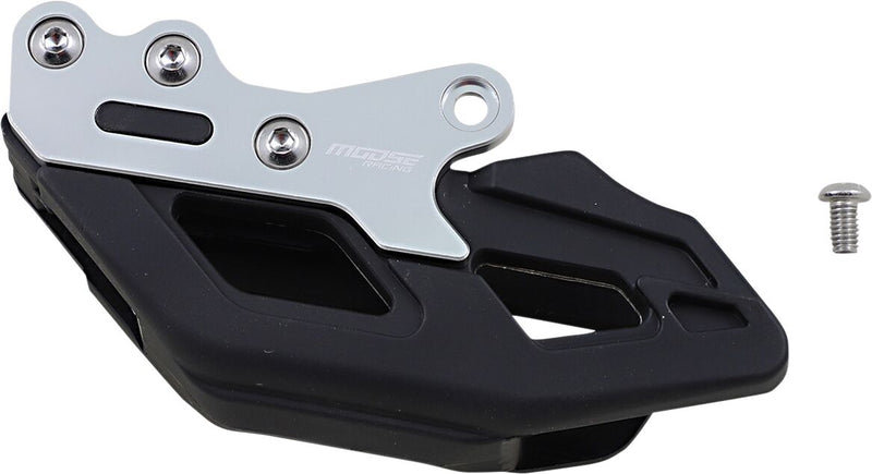 Moose Offroad Hard-parts MR-1 Colored AL Chain Guide - Anodised, Black, Silver, Drive Chain - G32-1301 BS