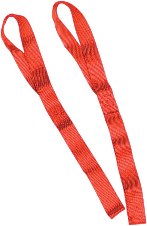 Parts Unlimited Tie-Down Extensions - Red, Tie-Down Strap