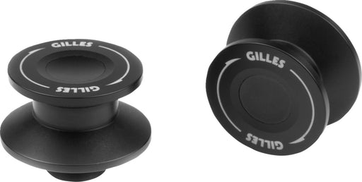 Gilles Tooling Swingarm Spools - Black