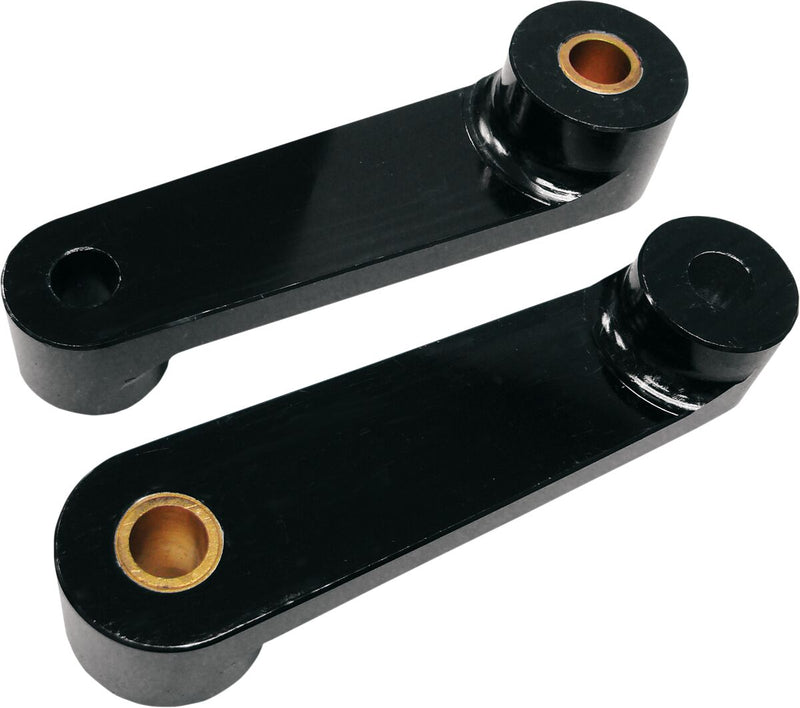 Baron Rear Shock Drop Bracket Lowering Kit - Black - BA-7500-81