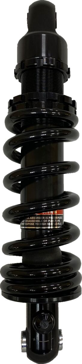 Drag Specialties Shocks Premium Ride-Height Adjustable Shocks - Black, Coilover Monotube