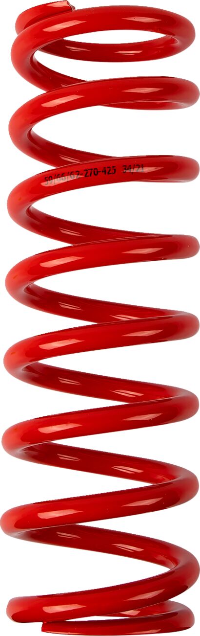 Moose Offroad Hard-parts Shock Spring - Red - 1312-0962