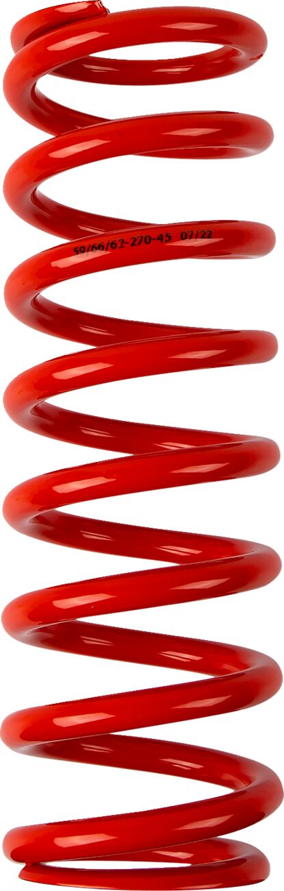 Moose Offroad Hard-parts Shock Spring - Red - 1312-0963