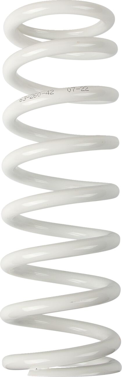 Moose Offroad Hard-parts Shock Spring - White - 1312-0978