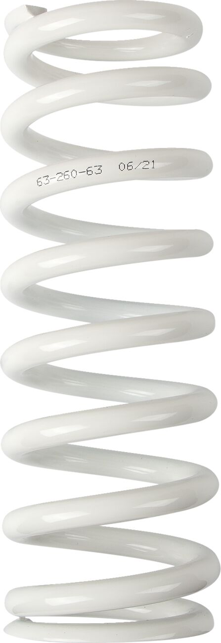 Moose Offroad Hard-parts Shock Spring - White - 1312-0985