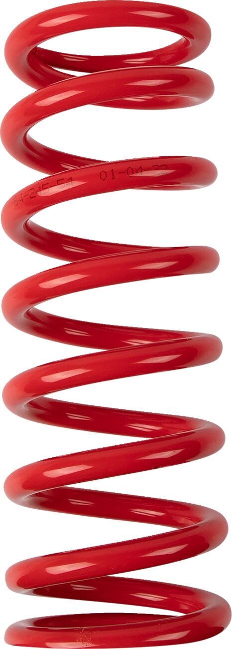 Moose Offroad Hard-parts Shock Spring - Red - 1312-0991