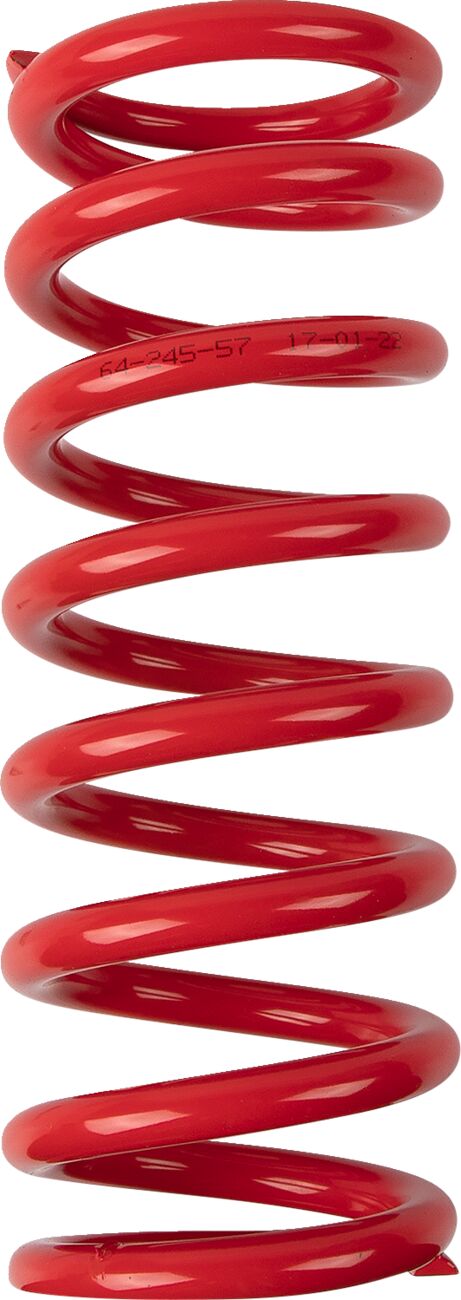 Moose Offroad Hard-parts Shock Spring - Red - 1312-0992