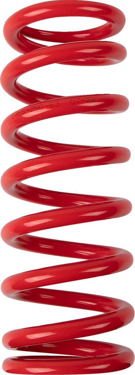 Moose Offroad Hard-parts Shock Spring - Red - 1312-0994