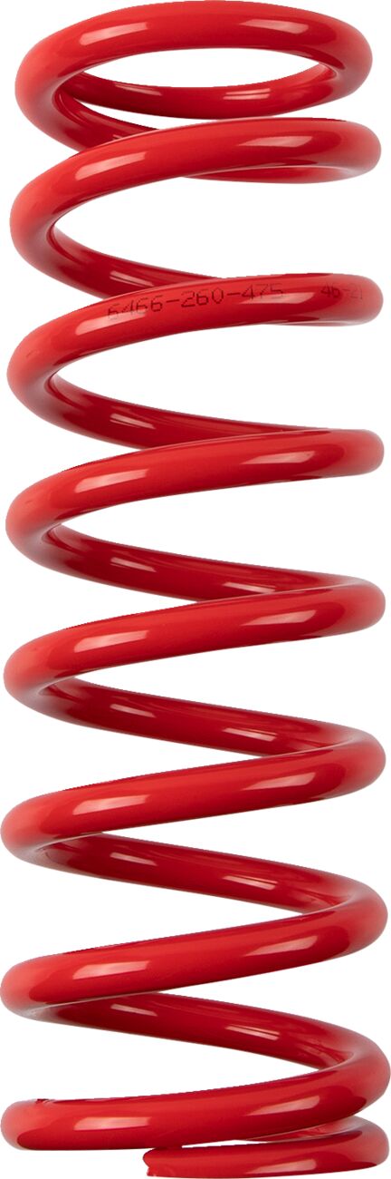 Moose Offroad Hard-parts Shock Spring - Red - 1312-0997