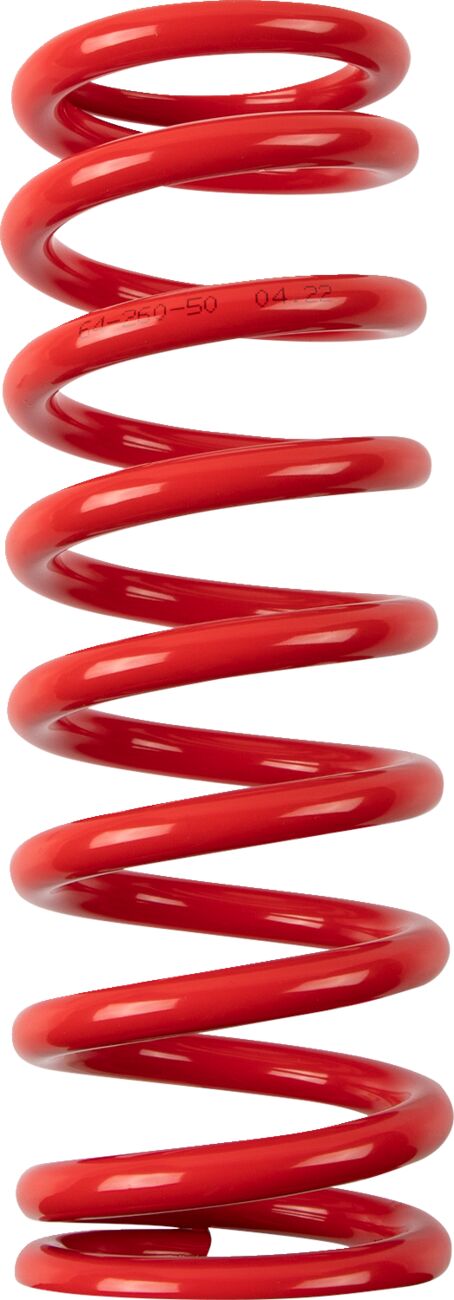 Moose Offroad Hard-parts Shock Spring - Red - 1312-0998
