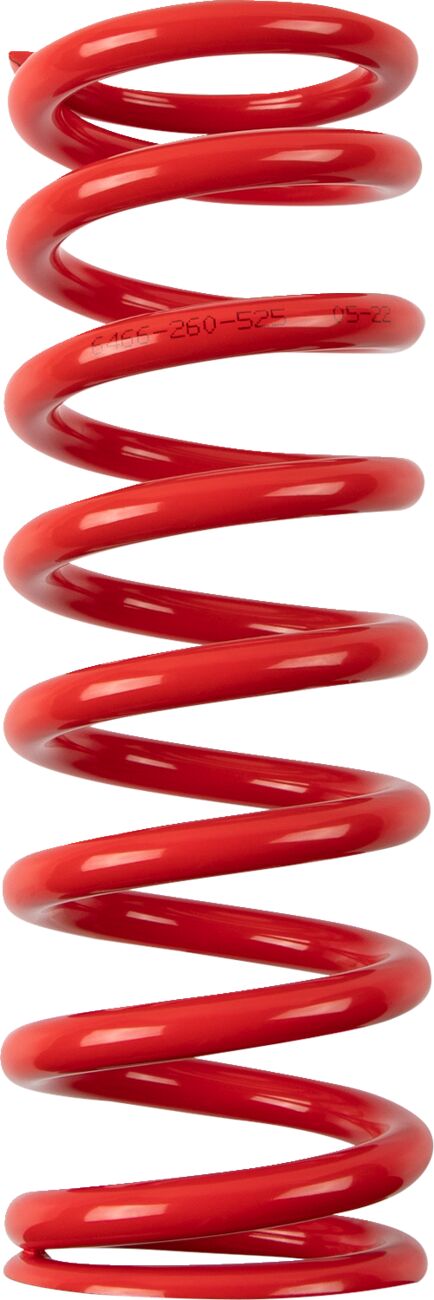 Moose Offroad Hard-parts Shock Spring - Red - 1312-0999
