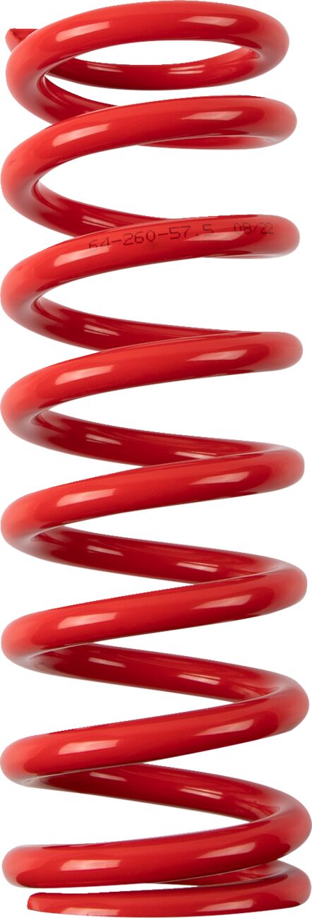 Moose Offroad Hard-parts Shock Spring - Red - 1312-1001