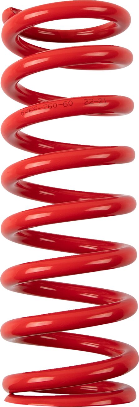 Moose Offroad Hard-parts Shock Spring - Red - 1312-1002