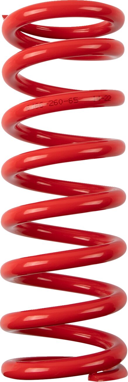 Moose Offroad Hard-parts Shock Spring - Red - 1312-1004