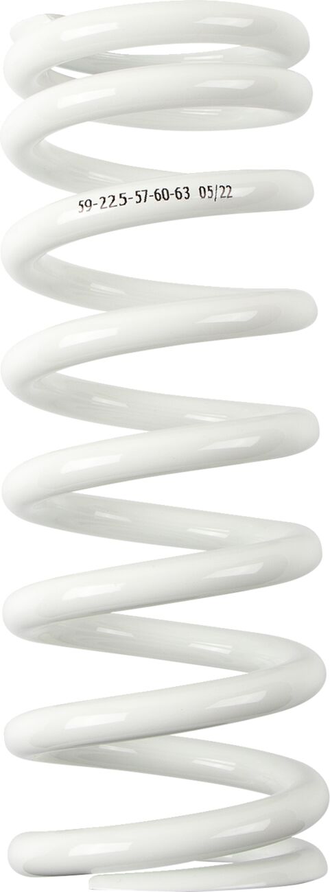 Moose Offroad Hard-parts Shock Spring - White - 1312-1014
