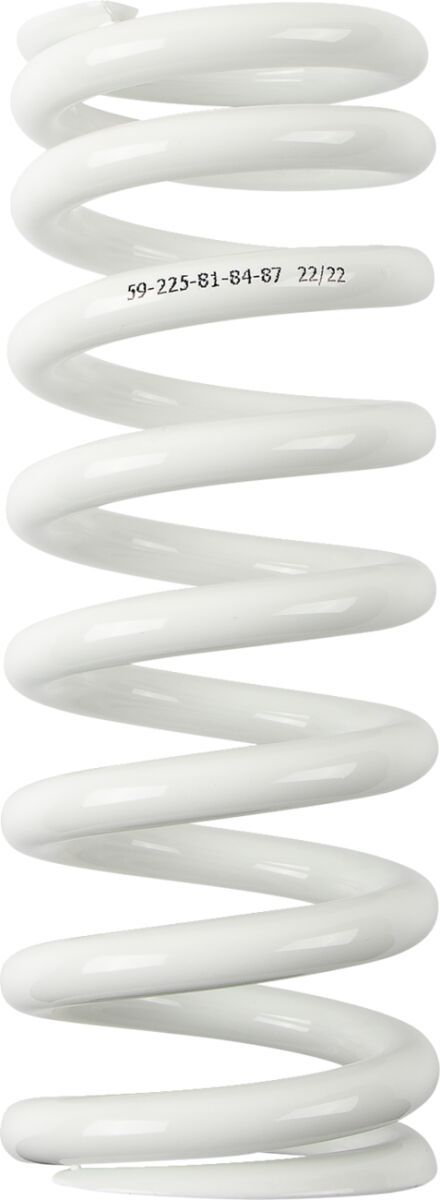 Moose Offroad Hard-parts Shock Spring - White - 1312-1025