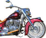 Klock Werks Front Fender for Indian - Klassic - Black,  E-Coating - KWF-04-0400