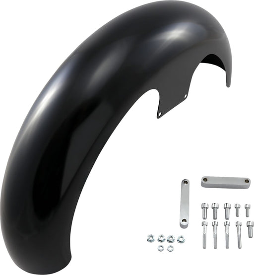 Klock Werks Tyre Hugger Series Front Fender - Black - KWF-04-0469